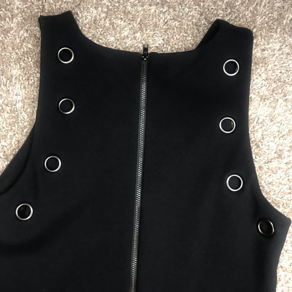 Design Lab LORD & TAYLOR Black Mini dress | Size S - Picture 3 of 8